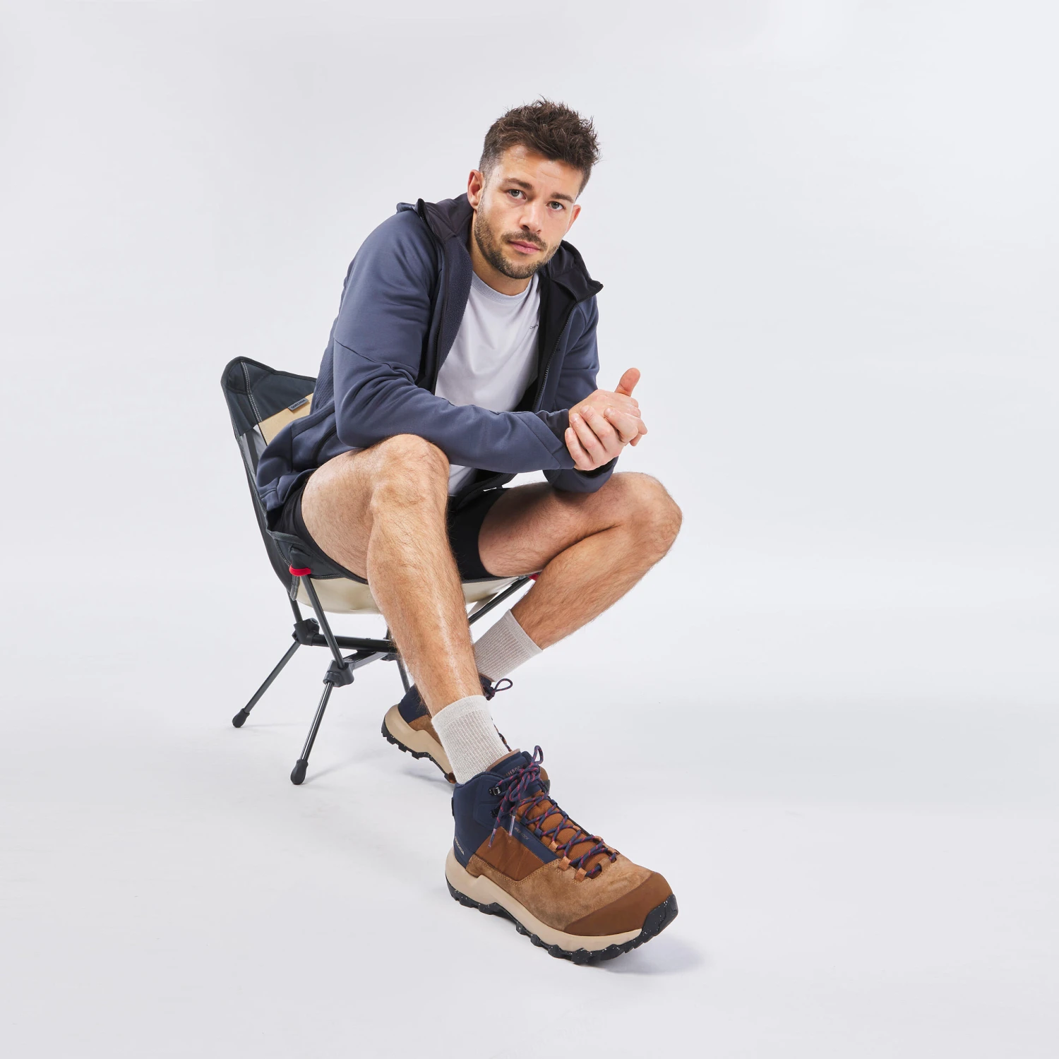 Quechua Men's Waterproof Mountain Walking Shoes - Image 8