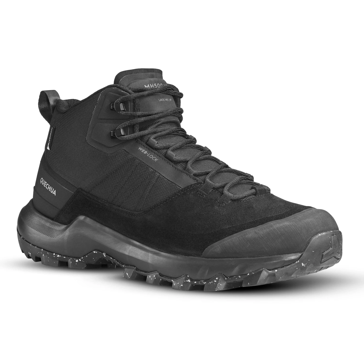 Quechua Men's Waterproof Mountain Walking Shoes - Image 16
