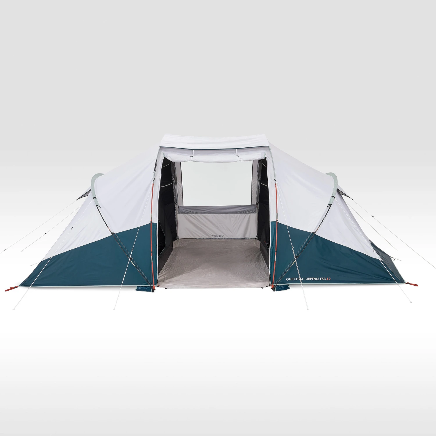 Quechua 4 Man Blackout Tent With Poles - Arpenaz 4.2 F&B - Image 8