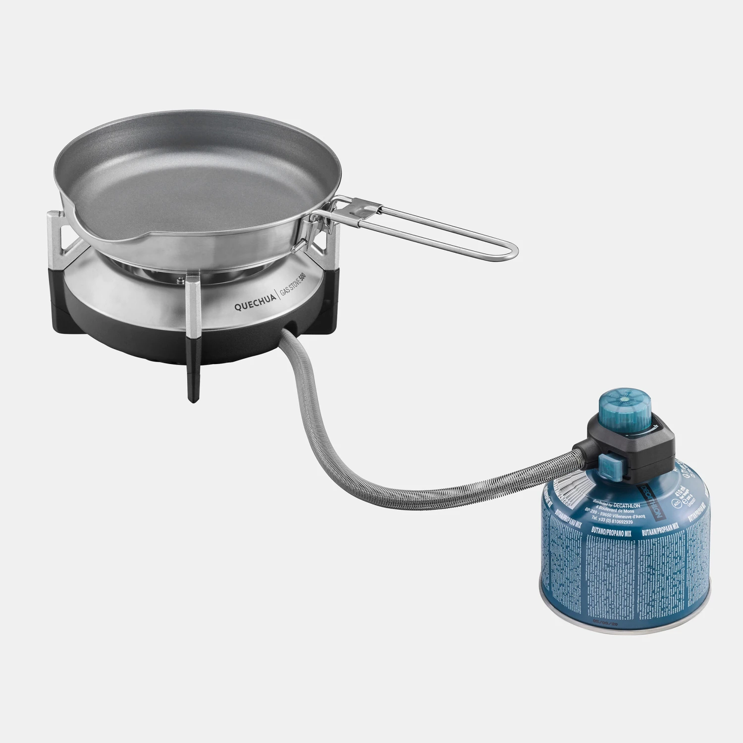 Quechua Remote Camping Gas Stove With Integrated Lighter - MH500 - Image 7