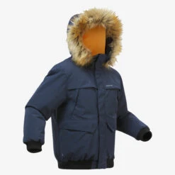Quechua KIDS’ WARM AND WATERPROOF HIKING JACKET - SH100 -6.5°C - 7