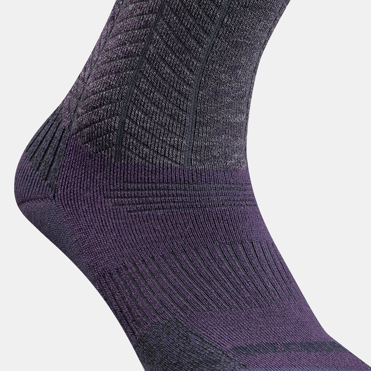 Quechua Warm Hiking Socks SH500 Mid 2 Pairs - Image 4