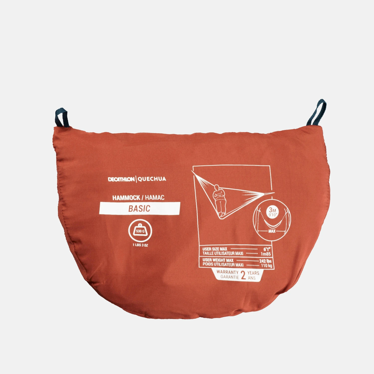 Quechua One-person Hammock - Basic 300 X 150 Cm - Image 14