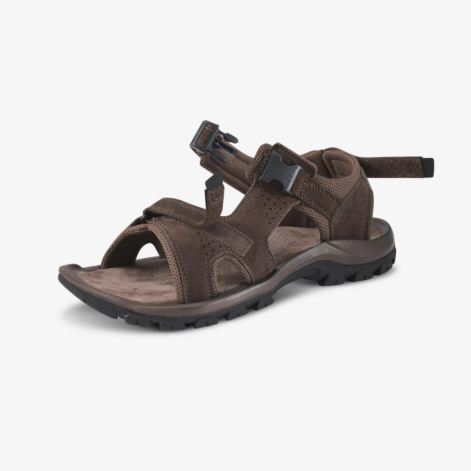 Quechua Men's Leather Walking Sandals - NH120 - Image 6