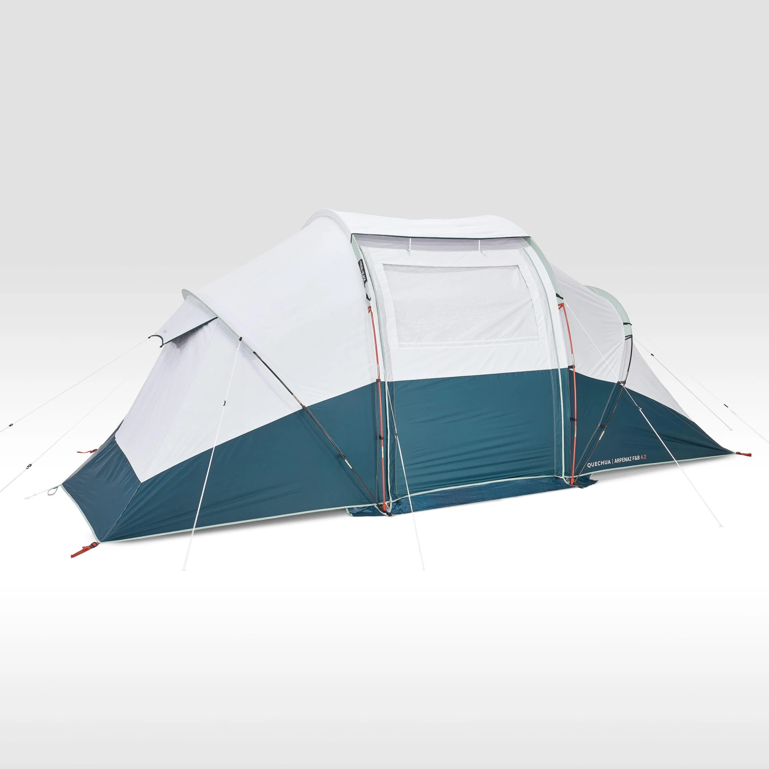 Quechua 4 Man Blackout Tent With Poles - Arpenaz 4.2 F&B - Image 5