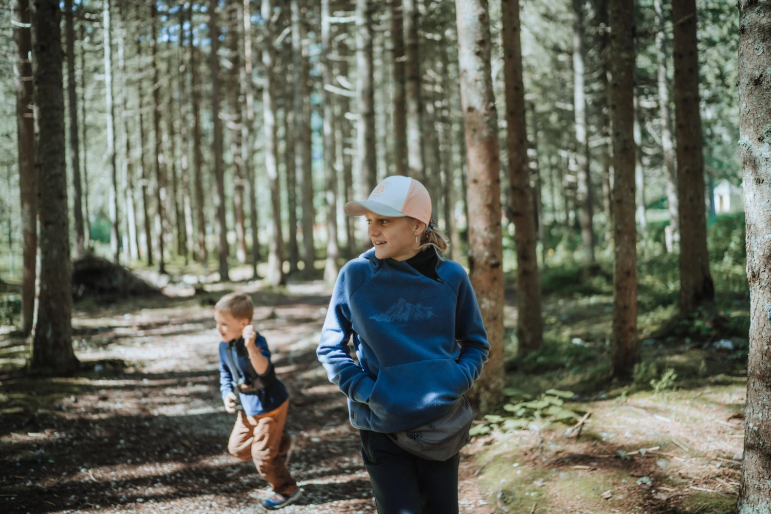 Quechua Boys’ Fleece Hiking Sweatshirt Aged 7-15 - Image 3