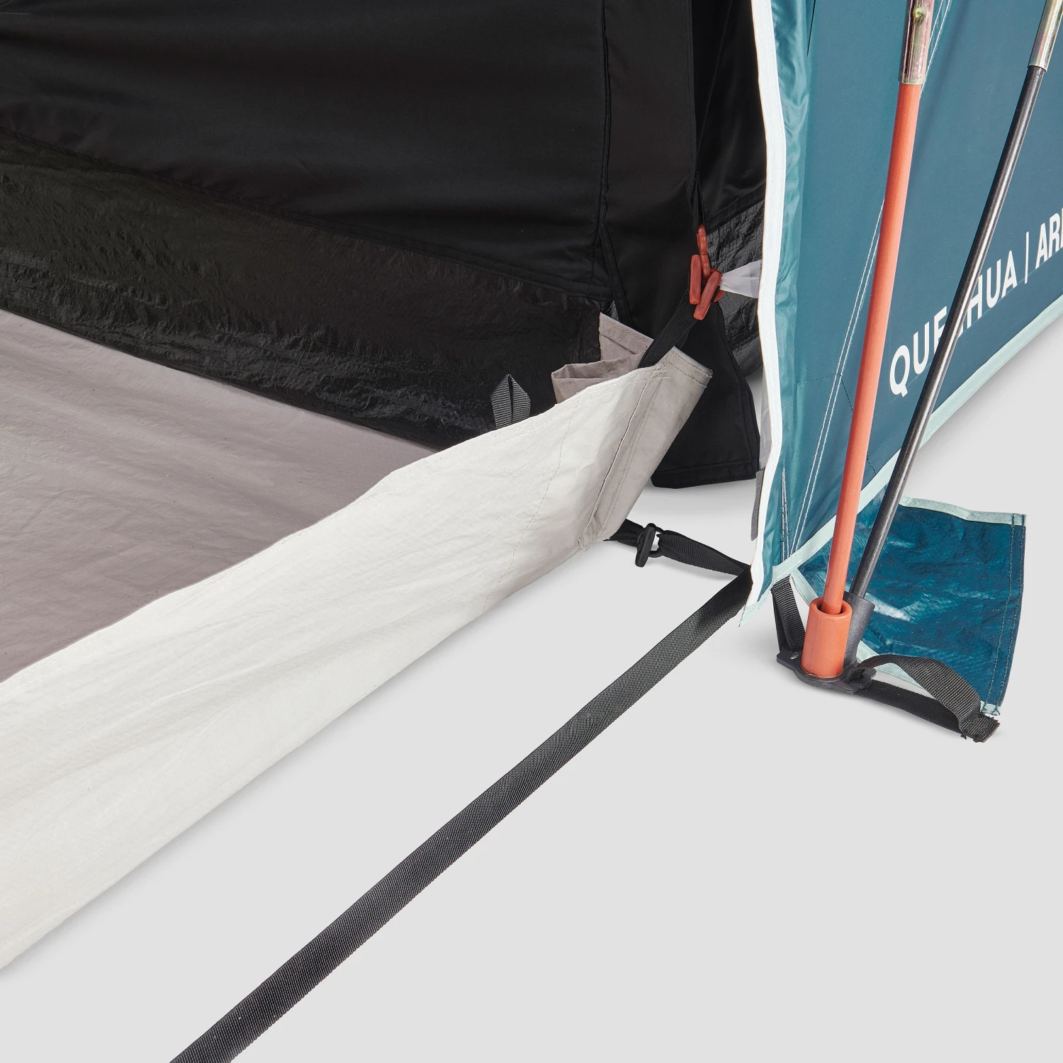 Quechua 4 Man Blackout Tent With Poles - Arpenaz 4.2 F&B - Image 15