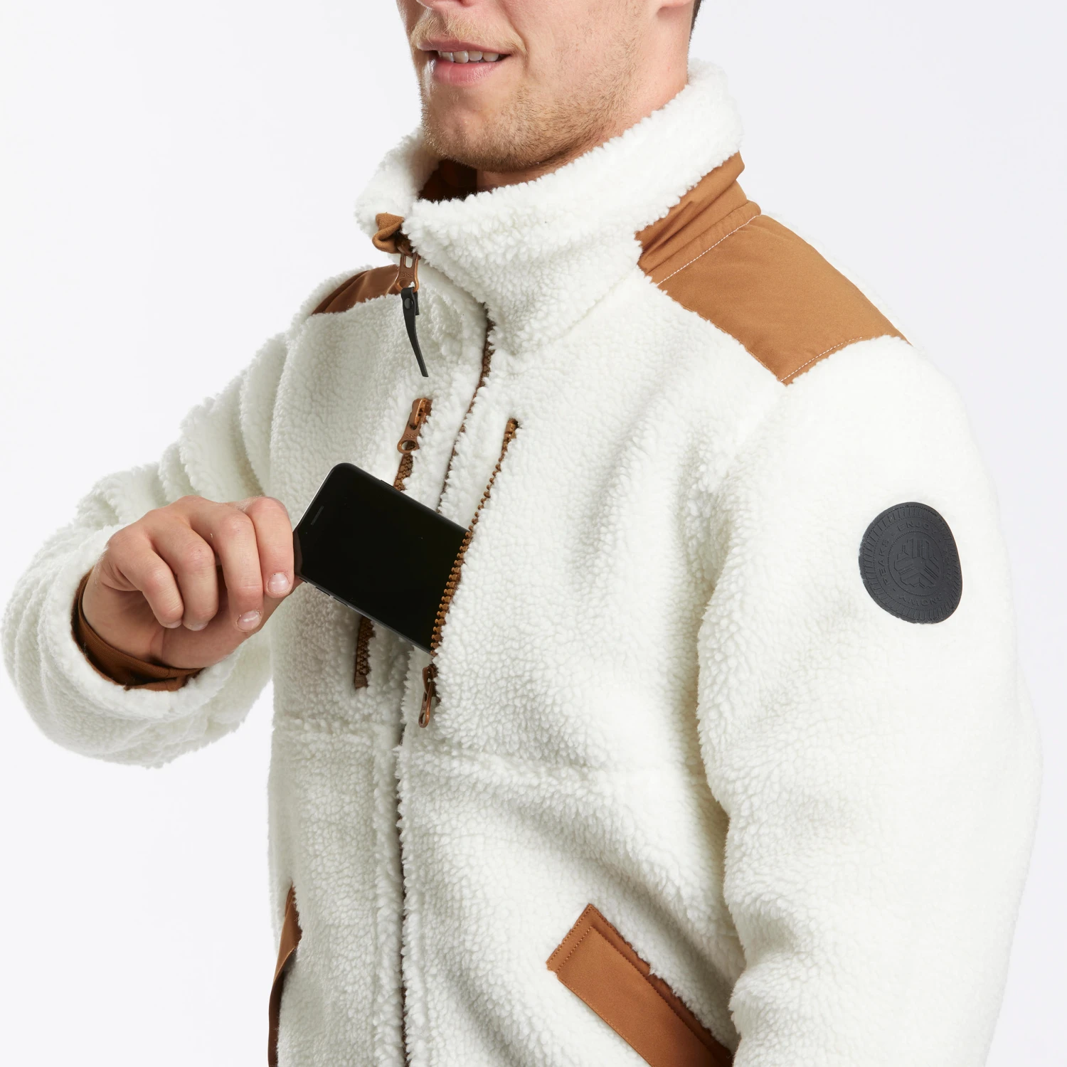 Quechua Men's Walking Fleece Jacket - Image 5