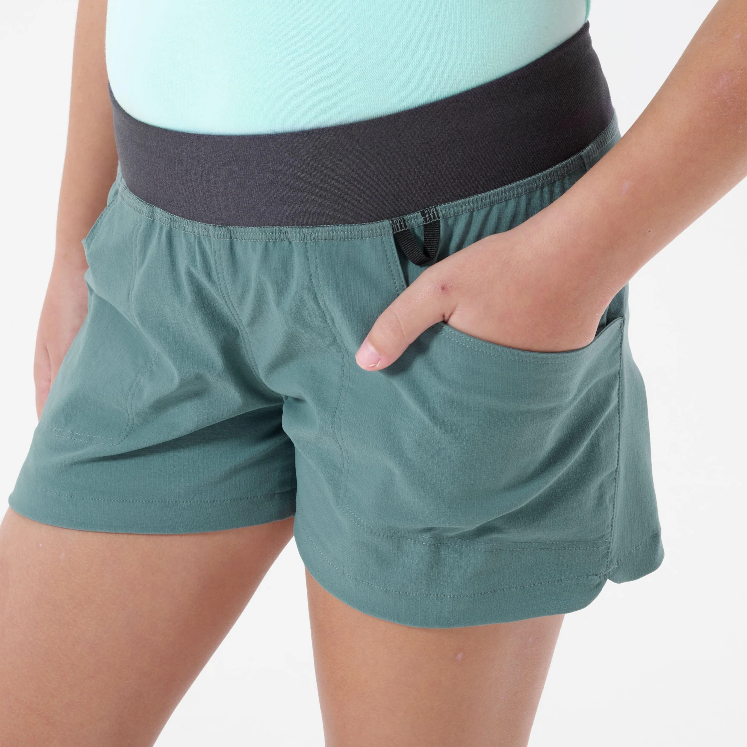 Quechua Hiking Shorts - MH500 - Dark Grey - Children 7 - Image 19