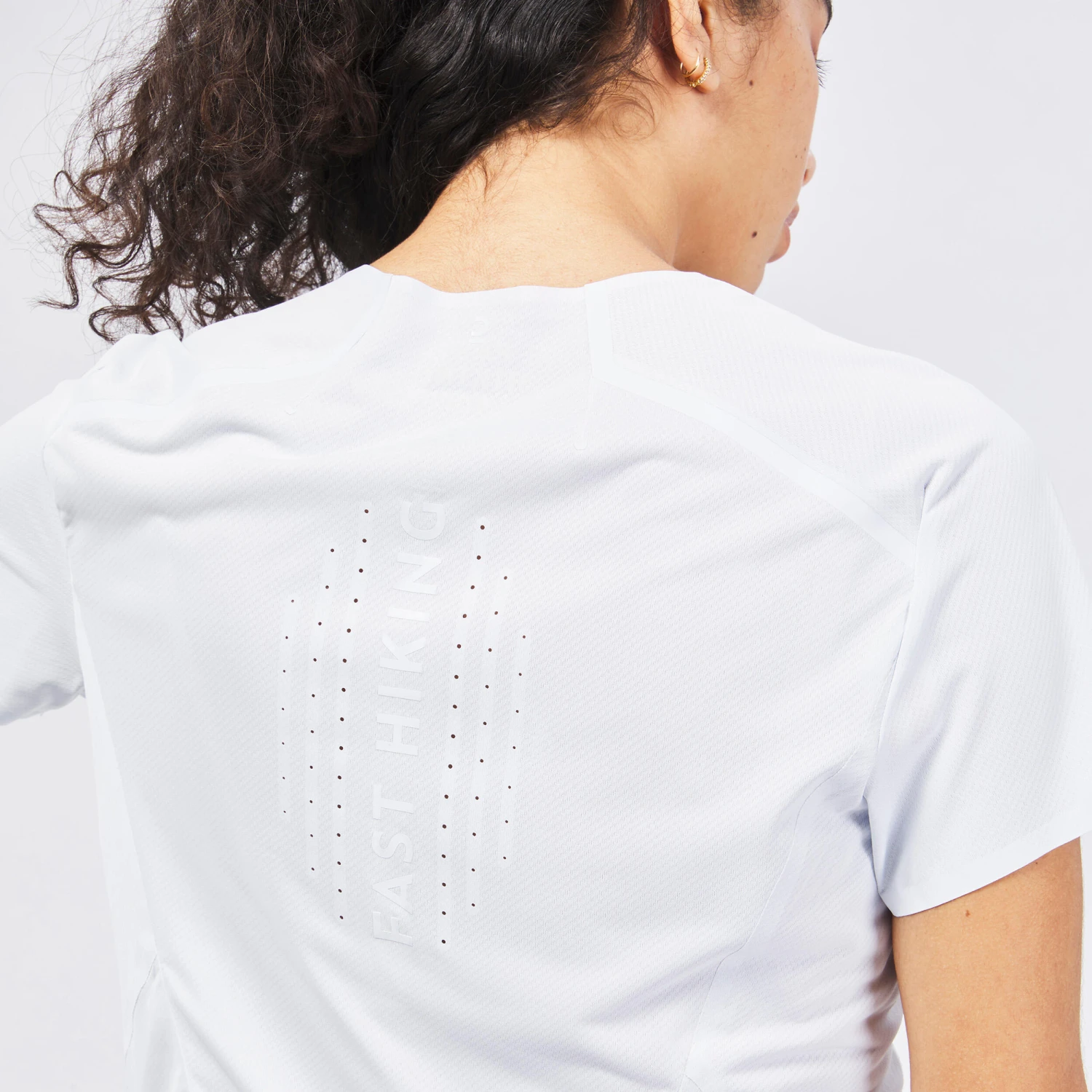 Quechua Women's Ultra-light, Rapid Hiking T-shirt FH 500 - Image 5