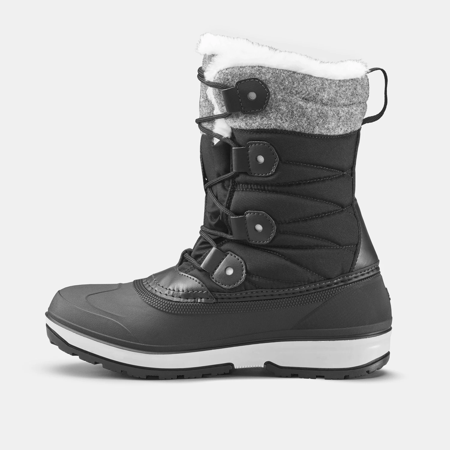 Quechua Women's Warm Waterproof High Snow Boots SH500 X - Image 9