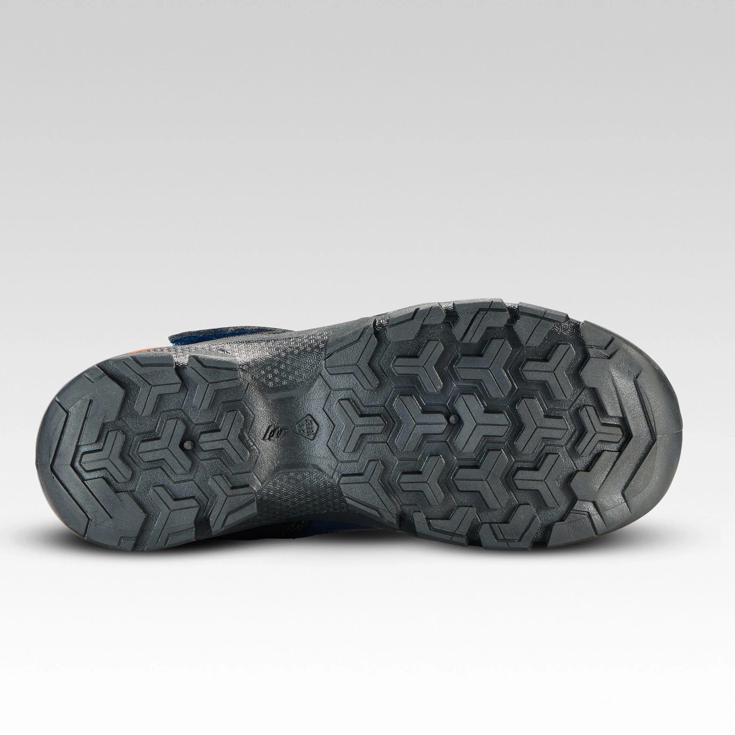 Quechua Kids' Waterproof Walking Shoes - MH120 MID Blue - Size Jr. 10 - Image 2