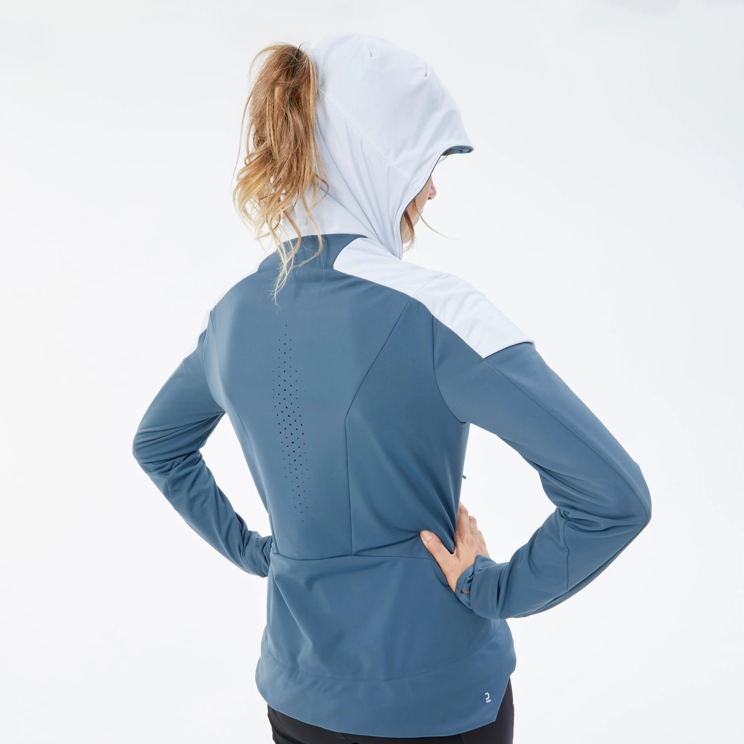 Quechua Men's Hiking Hybrid Fleece Jacket - Image 8