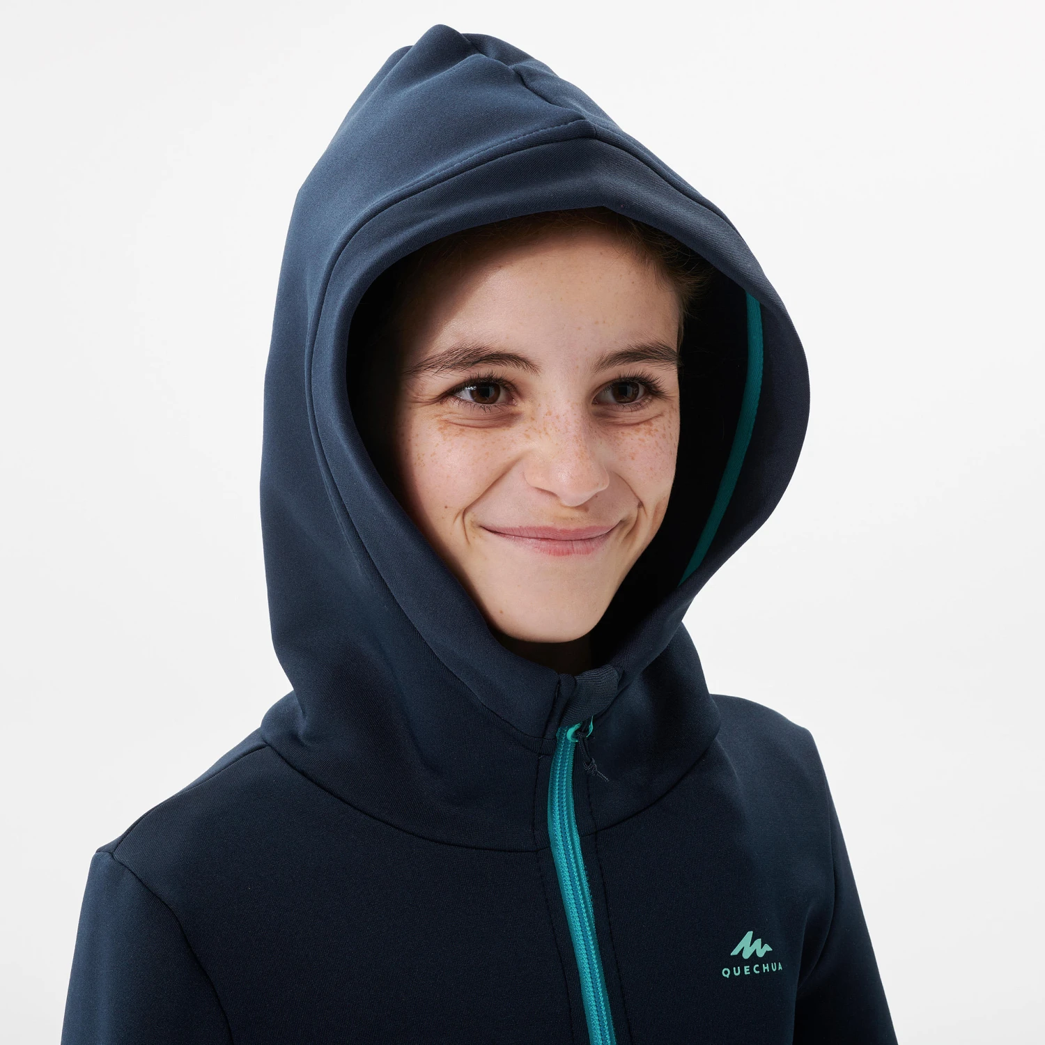 Quechua KIDS’ HIKING FLEECE - MH500 AGED 7-15 - Image 5