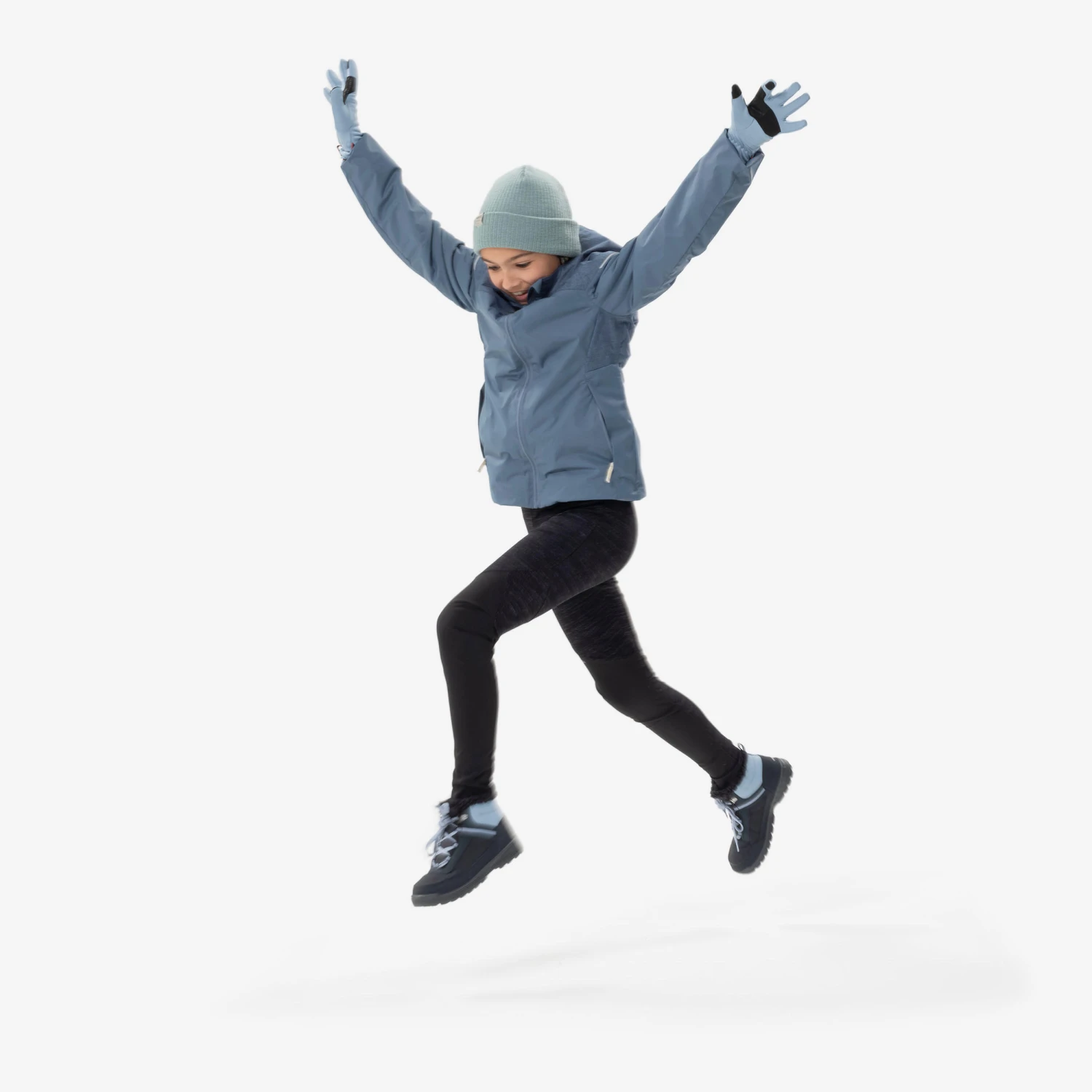 Quechua Kids’ Waterproof Winter Hiking Jacket SH100 X-Warm -3°C Age 7 - Image 15