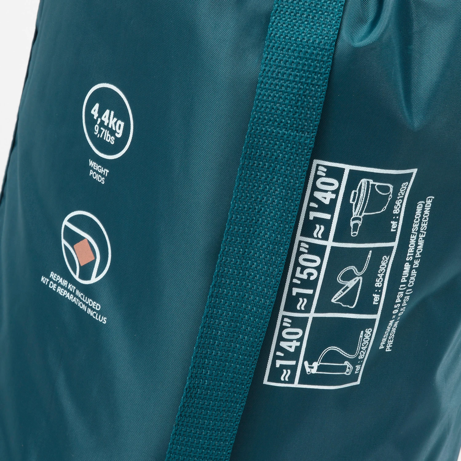 Quechua Inflatable Camping Mattress Air Comfort 140 Cm 2 People - Image 7