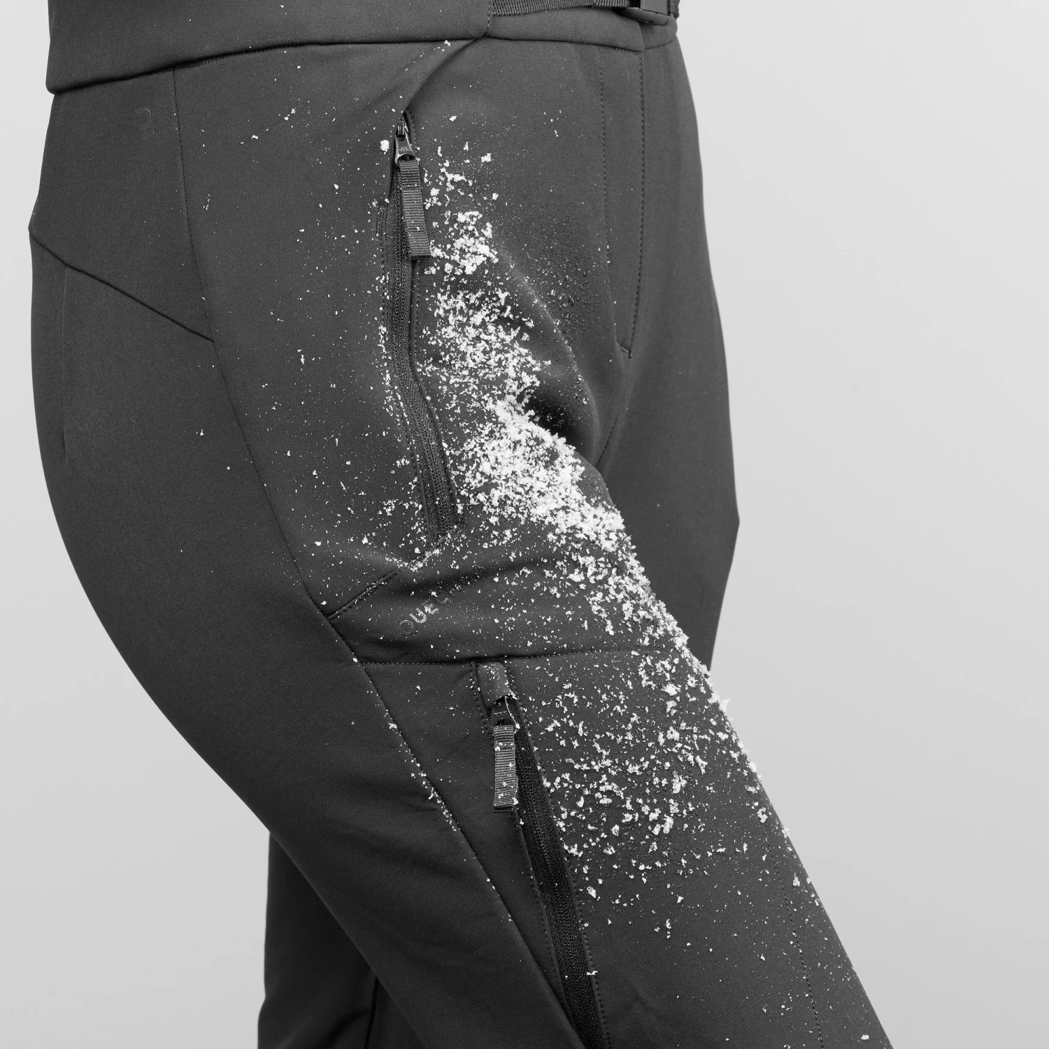 Quechua WOMEN'S WARM WATER-REPELLENT SNOW HIKING TROUSERS - Image 4