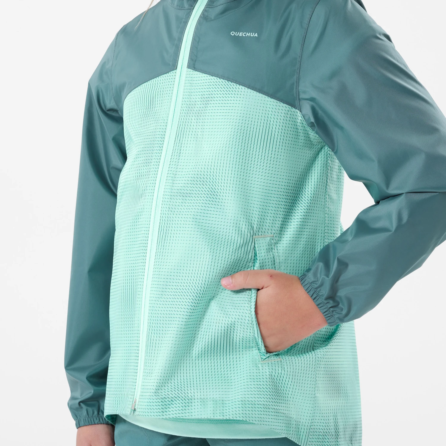 Quechua Kids' Hiking Waterproof Jacket MH150 7-15 Years - Image 18