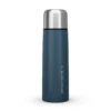 Quechua Stainless Steel Insulated Hiking Bottle 1 L Blue