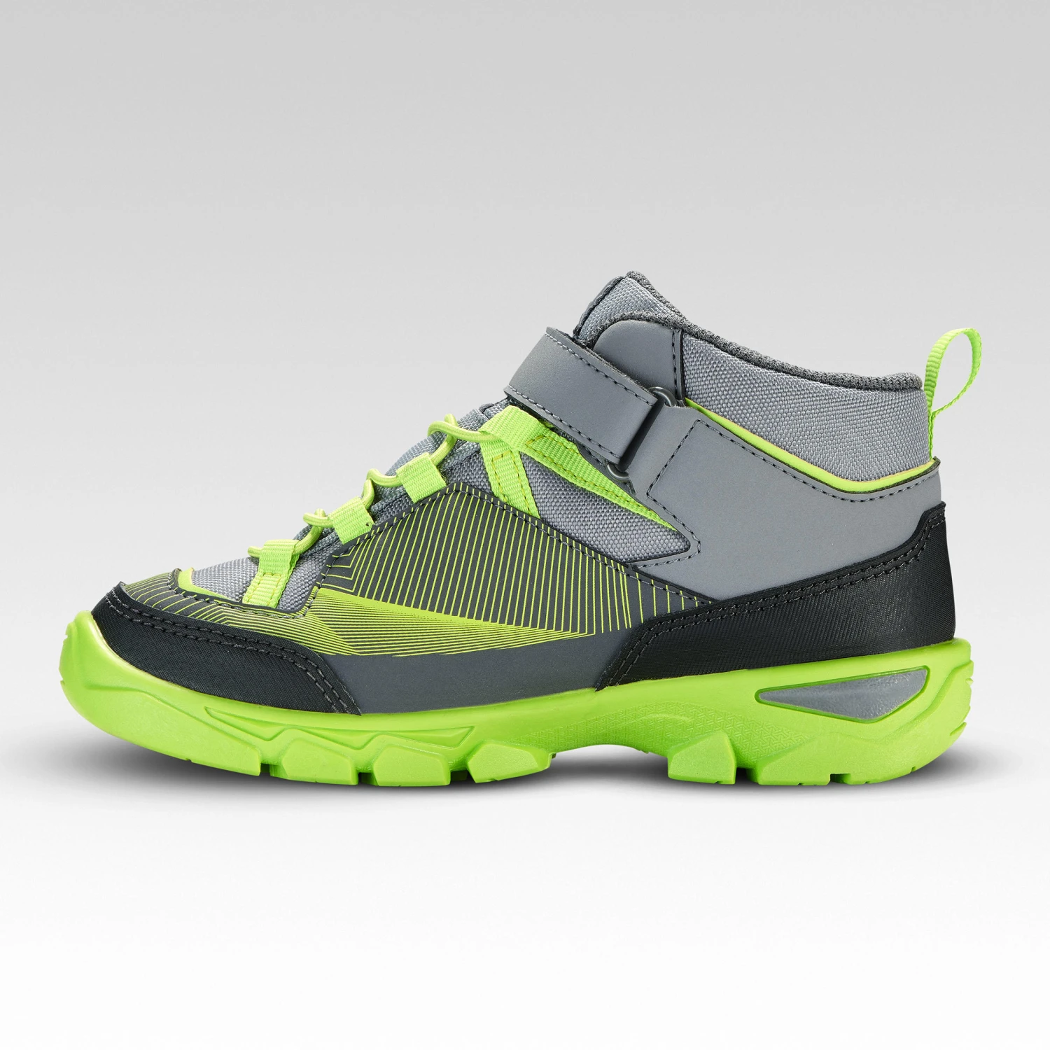 Quechua Kids' Waterproof Walking Shoes - MH120 MID Blue - Size Jr. 10 - Image 8