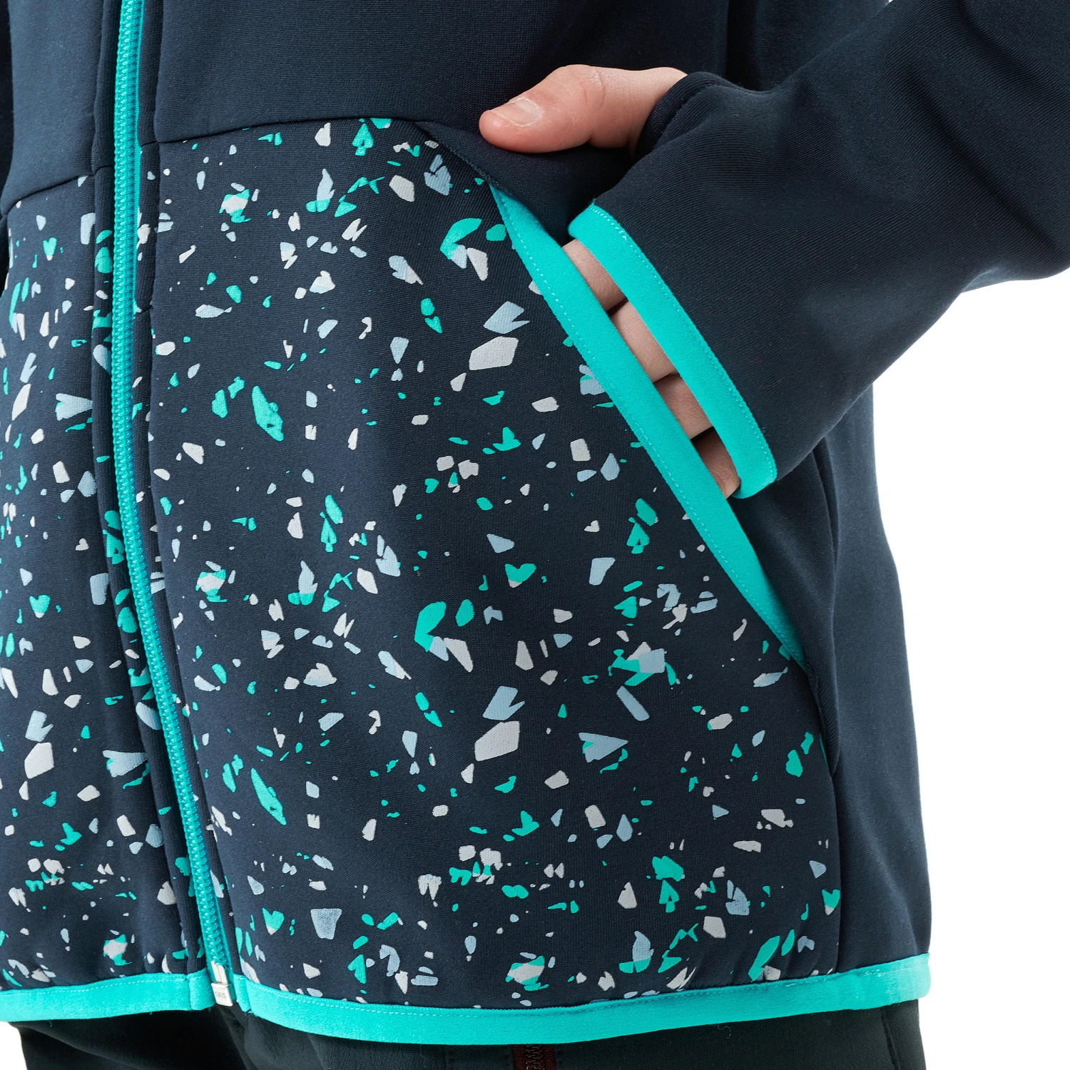 Quechua KIDS’ HIKING FLEECE - MH500 AGED 7-15 - Image 8