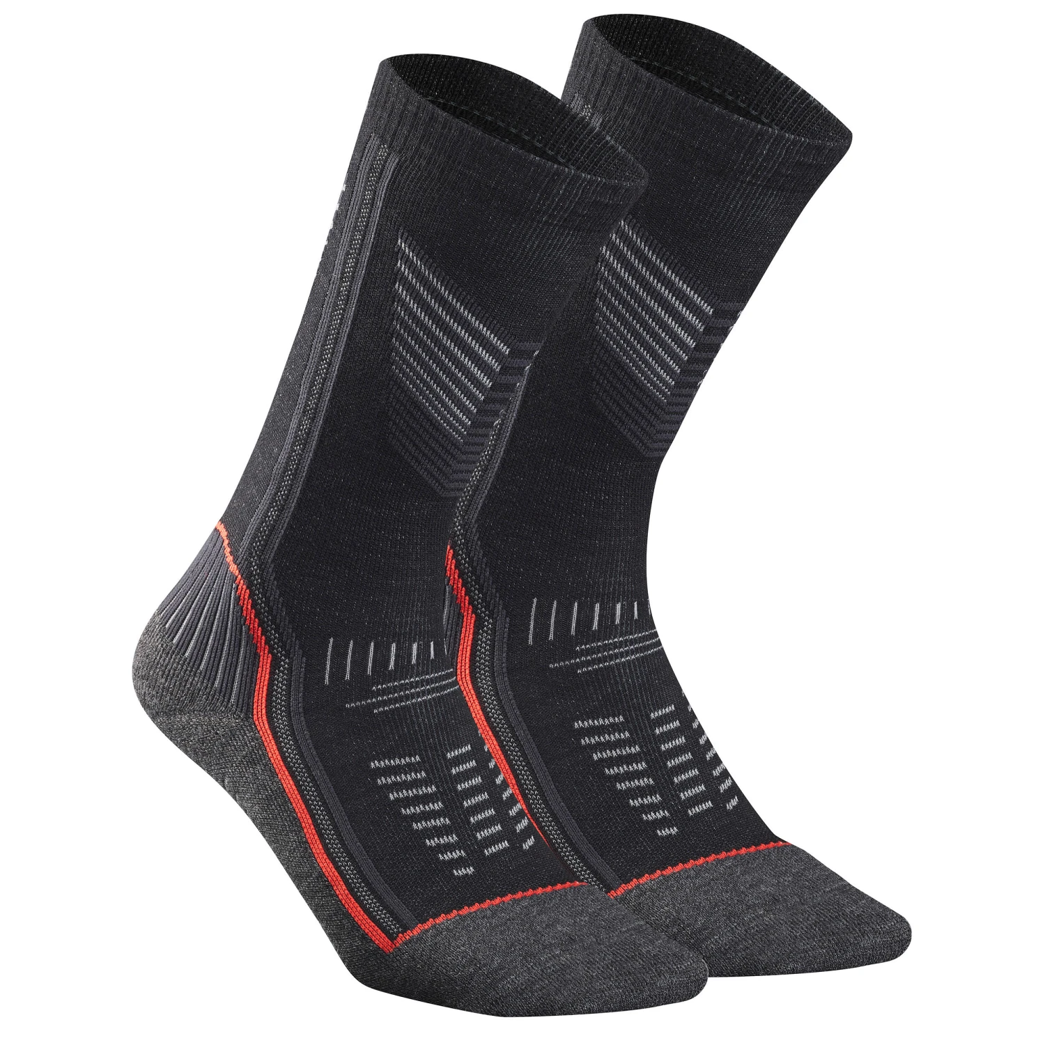 Quechua Warm Hiking Socks - SH900 MOUNTAIN MID - Image 2