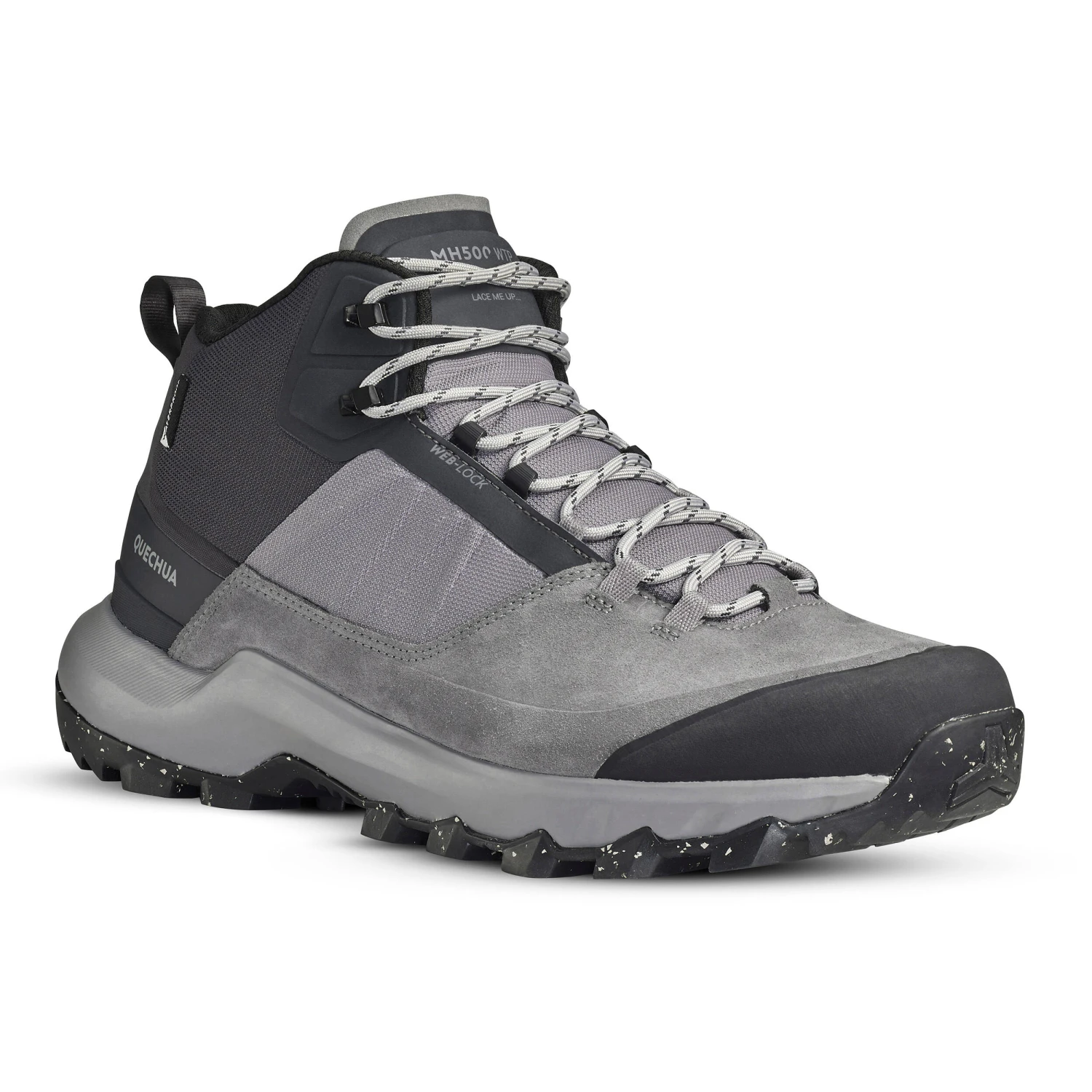 Quechua Men's Waterproof Mountain Walking Shoes - Image 9