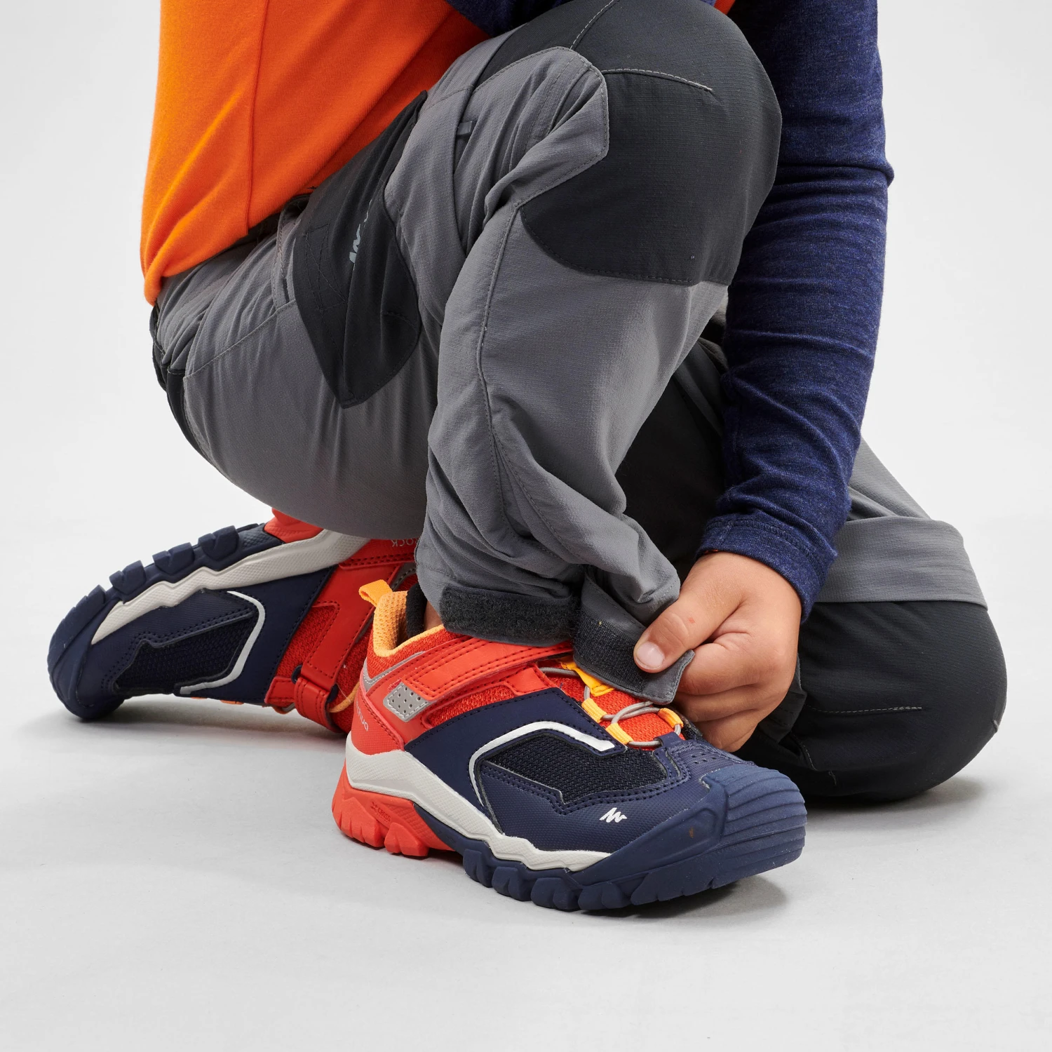 Quechua Kids' Hiking Zip-Off Trousers MH500 2 - Image 7