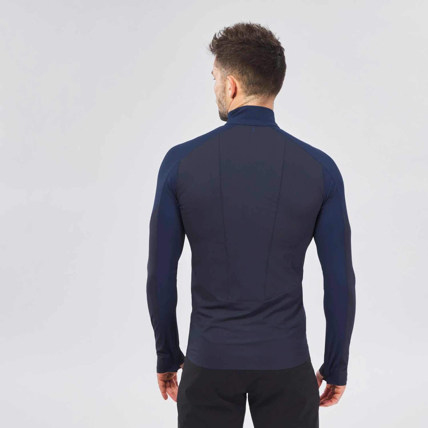 Quechua Men's Anti-UV Long-sleeved Hiking T-Shirt - Image 4