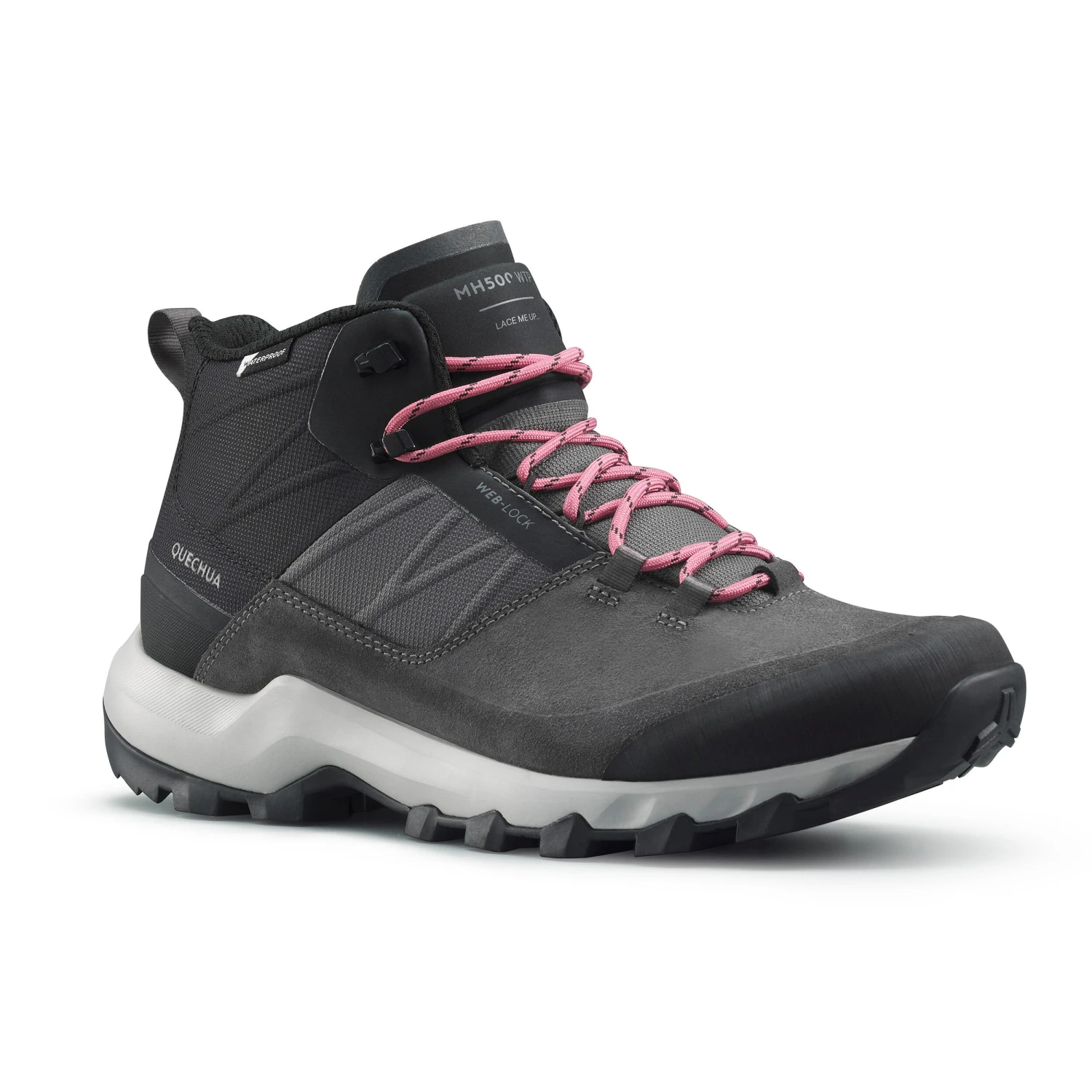 Quechua Women’s Waterproof Mountain Walking Boots - MH500 Mid - Image 14