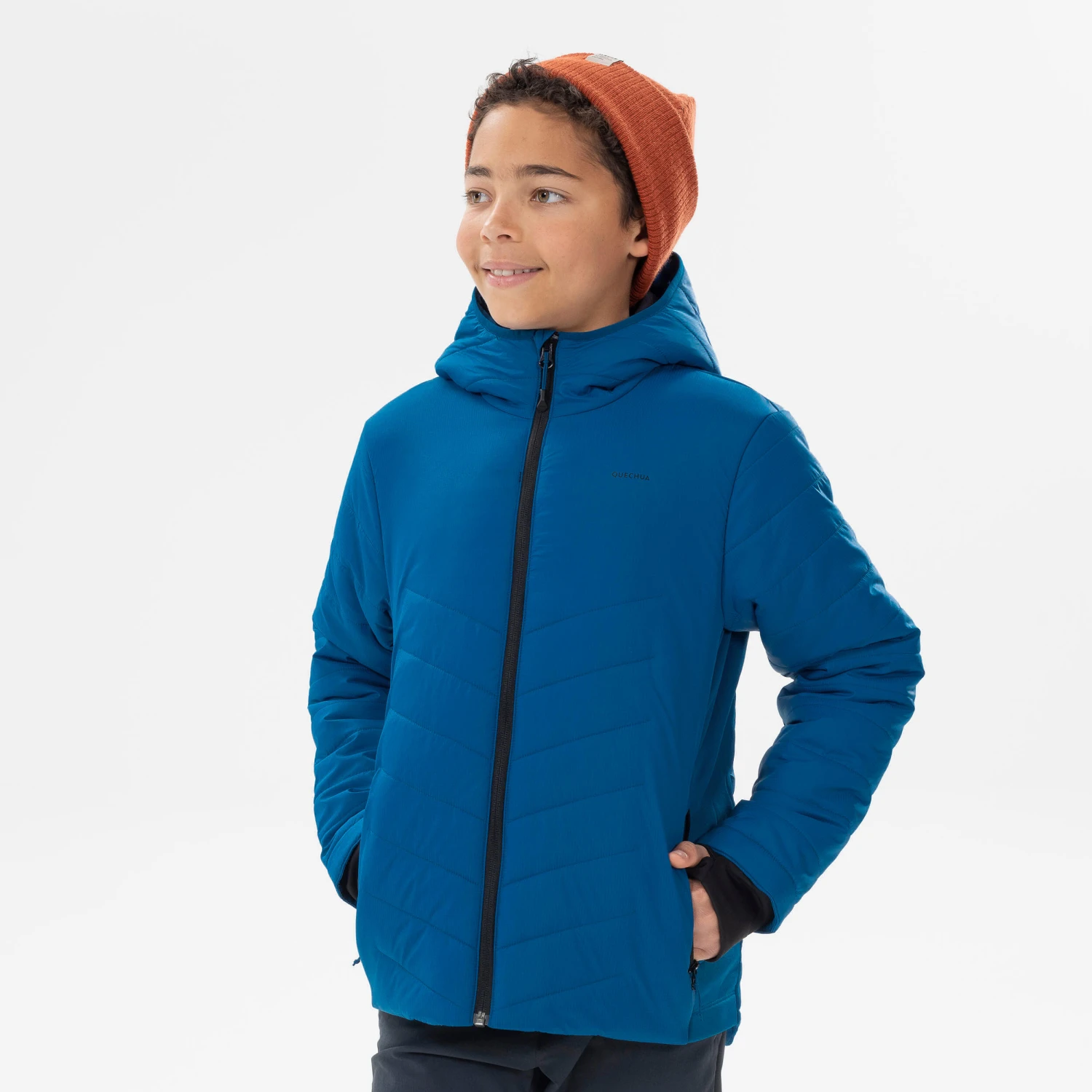 Quechua KIDS’ PADDED HIKING JACKET - AGED 7-15 - Image 3