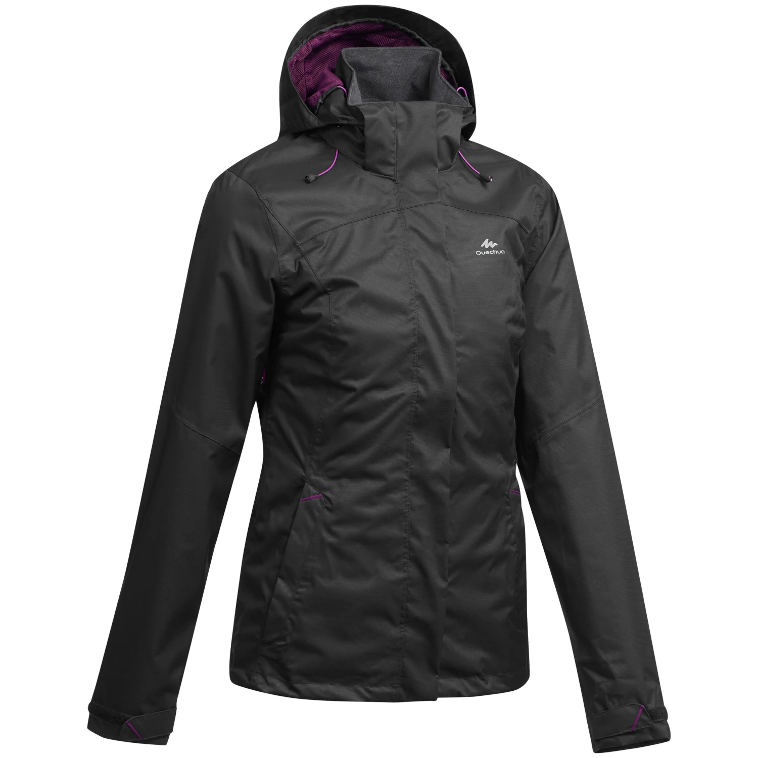 Quechua Women’s Waterproof Mountain Walking Jacket MH100 - Image 2