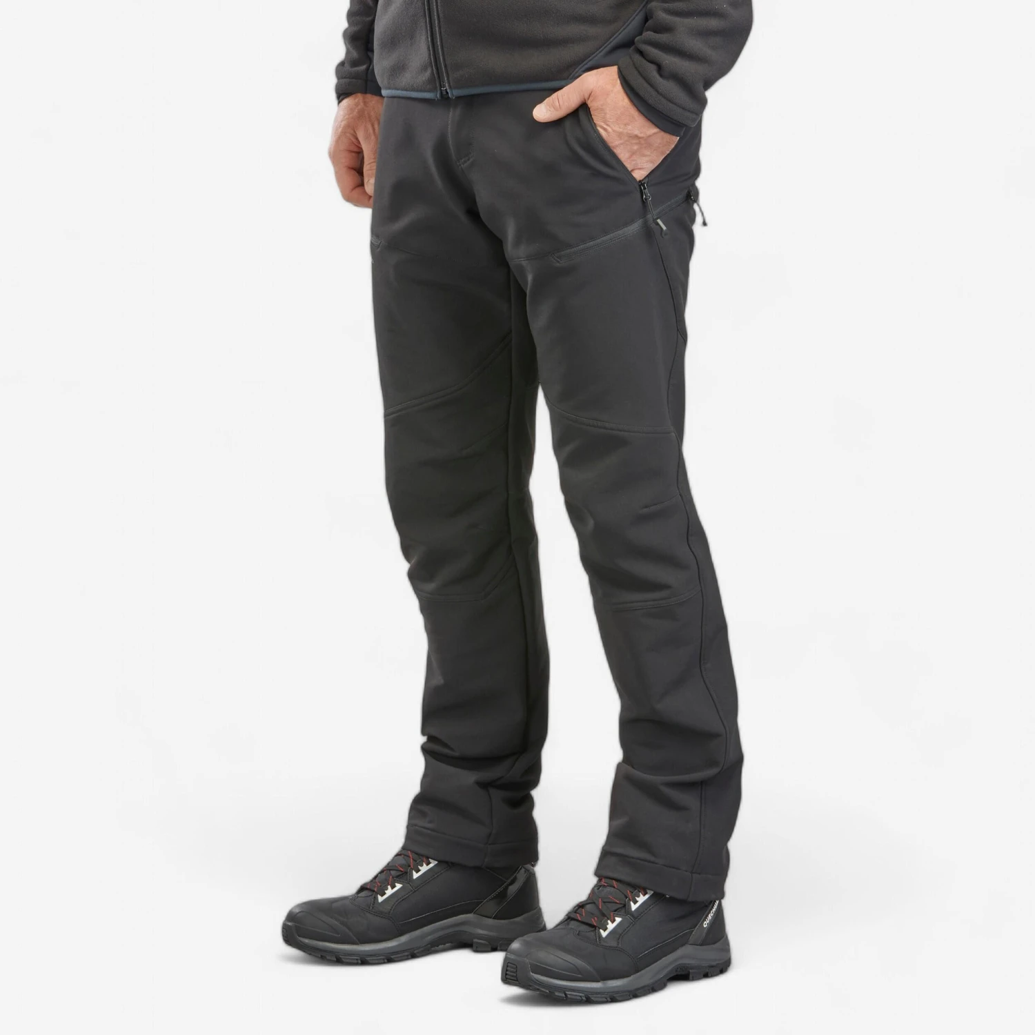 Quechua Men's Water-Repellent Stretch Trousers - Image 2