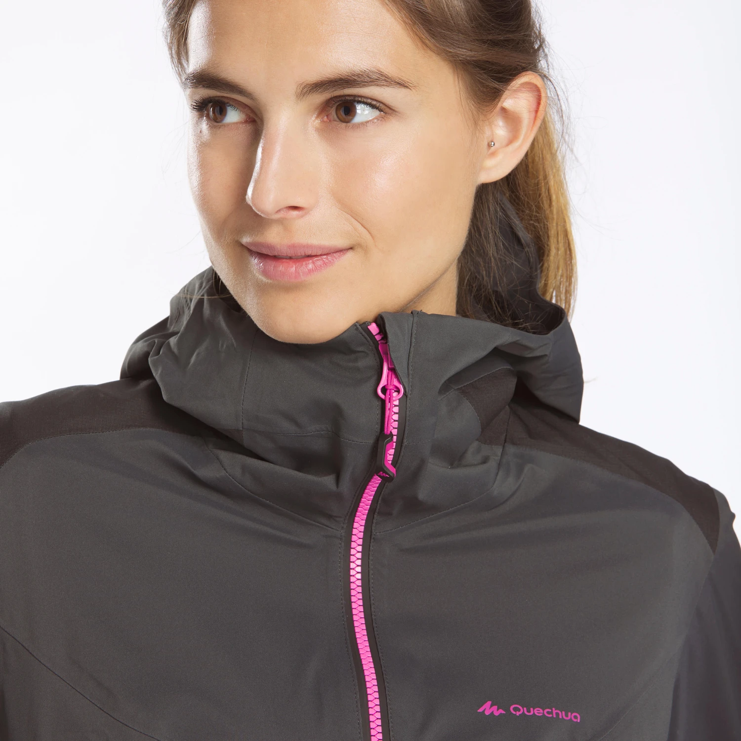 Quechua Women's Waterproof Mountain Walking Jacket - Image 6