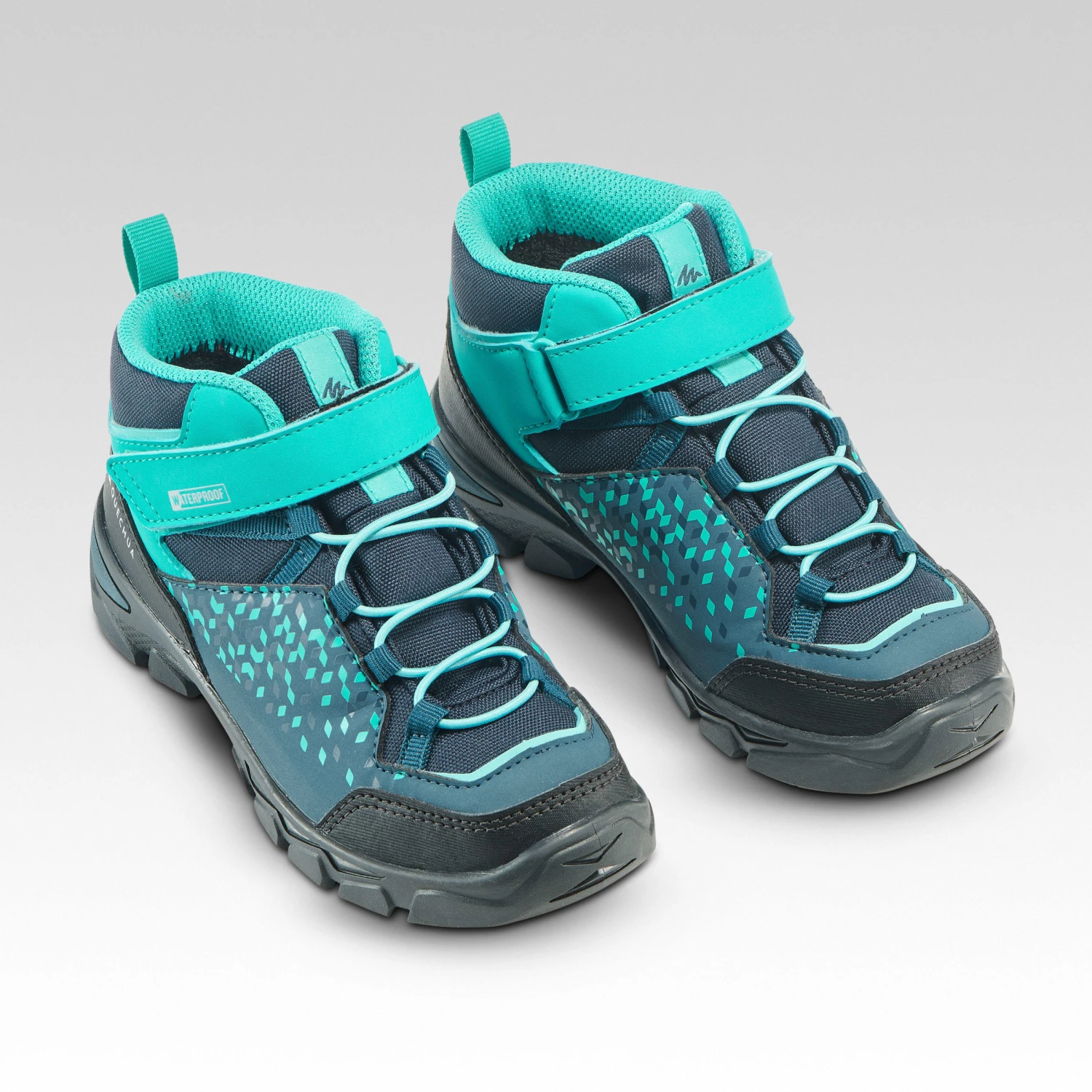 Quechua Kids’ Waterproof Hiking Shoes - MH120 MID 28 TO 34 - Image 4