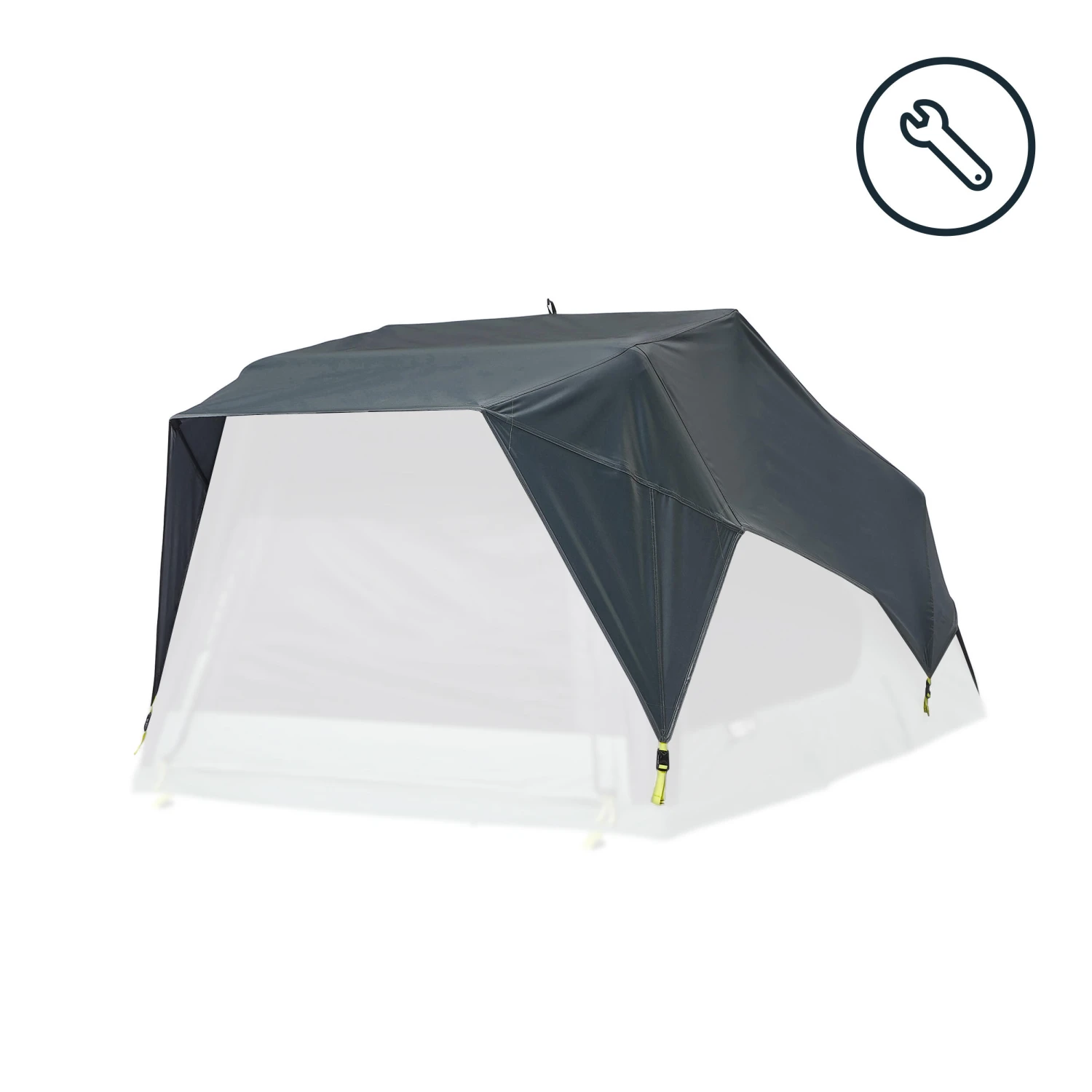 Quechua DOUBLE ROOF FOR ROOF TENTS MH900 FRESH & BLACK 2P