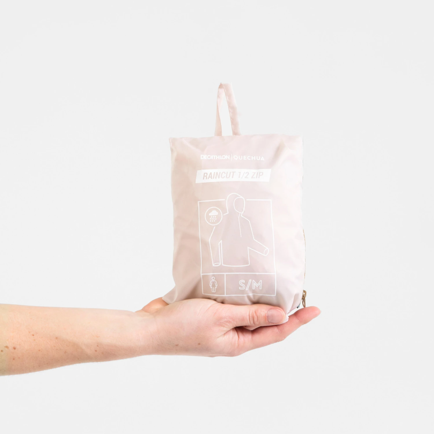 Quechua Women's Windproof And Water-repellent Hiking Jacket - Image 8