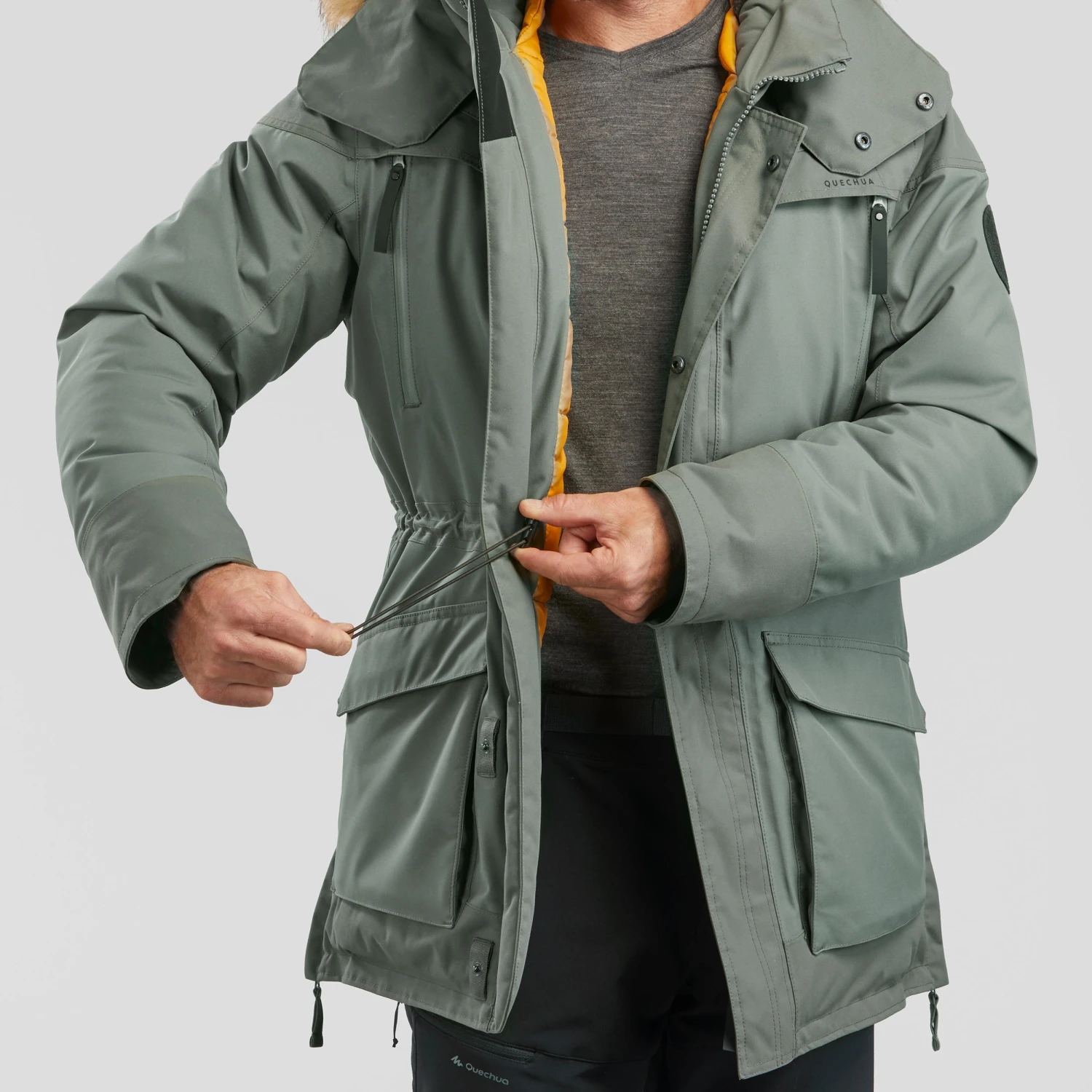 Quechua Men’s Winter Waterproof Hiking Parka - SH500 Ultra-Warm - Image 9