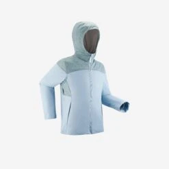 Quechua Kids’ Waterproof Winter Hiking Jacket SH100 X-Warm -3°C Age 7