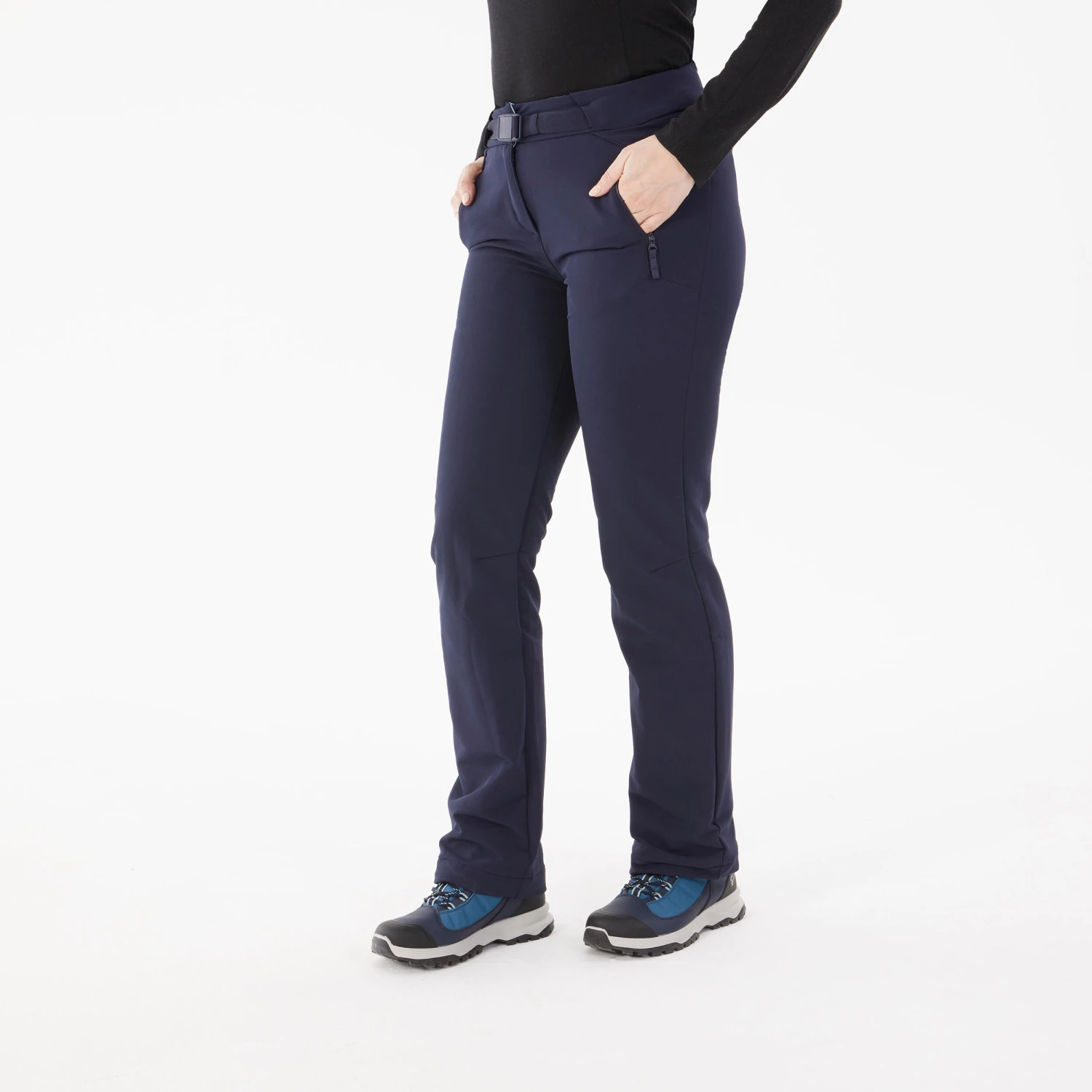 Quechua WOMEN'S WARM WATER-REPELLENT SNOW HIKING TROUSERS - Image 17