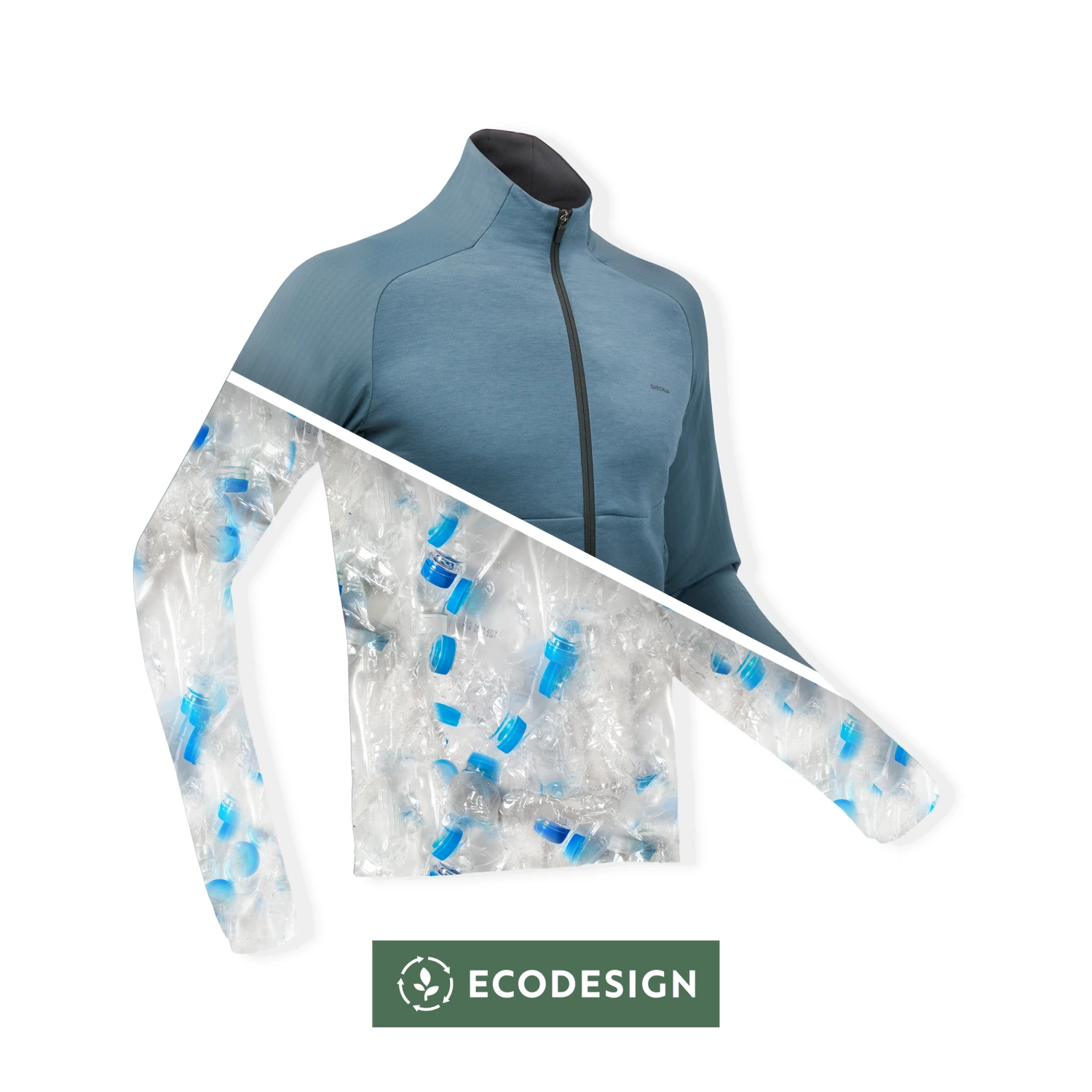 Quechua Men’s Hiking Thin Fleece Jacket - Image 18